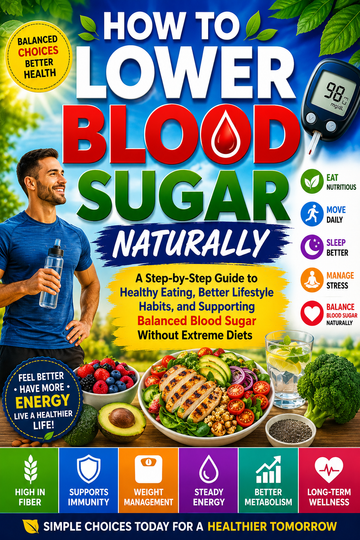How to Lower Blood Sugar Naturally A Step-by-Step Guide to Healthy Eating, Better Lifestyle Habits,